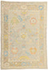 5 x 7 Colorful Turkish Oushak Rug 53593