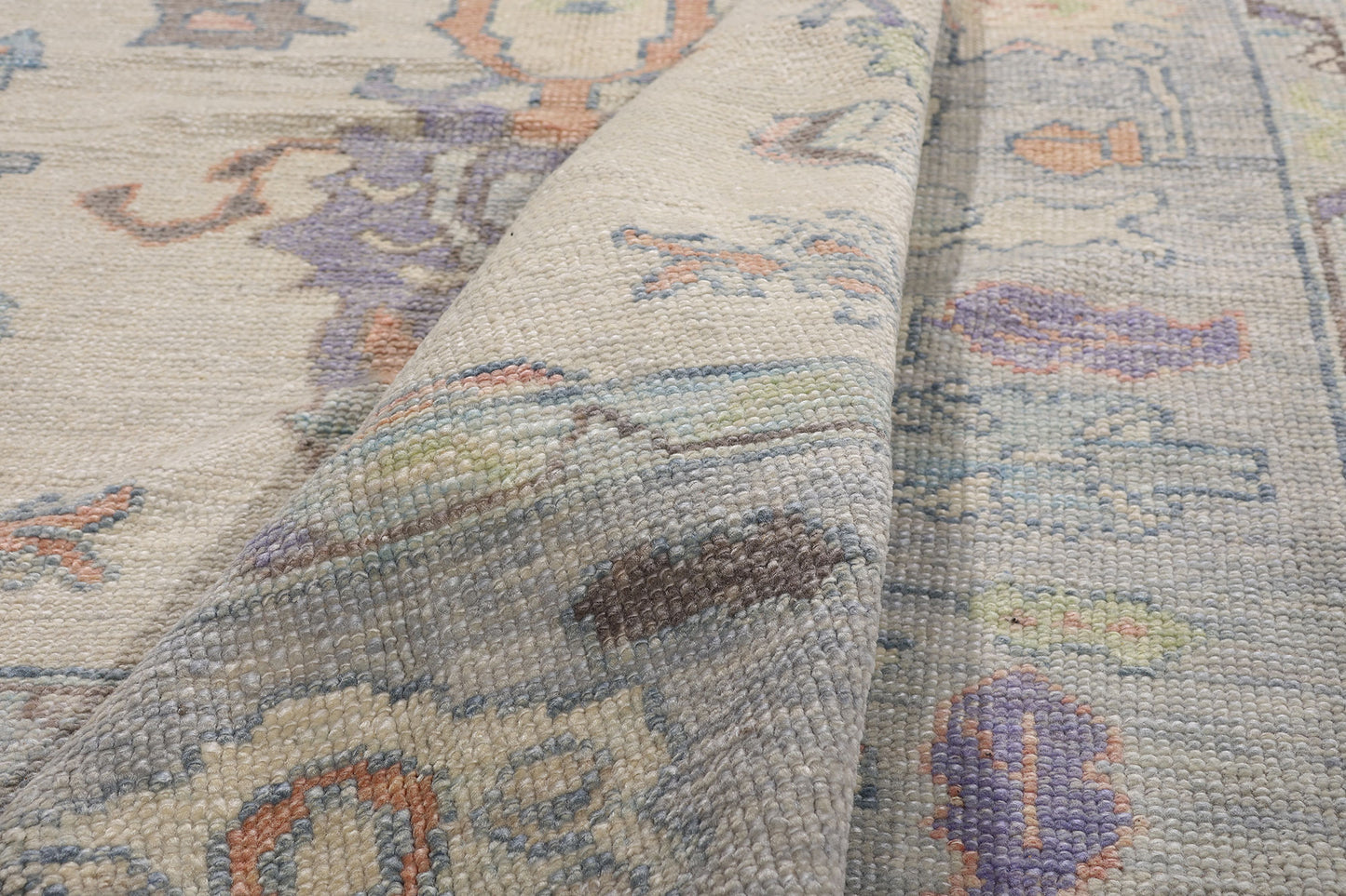 7 x 10 Modern Colorful Turkish Oushak Rug 54003