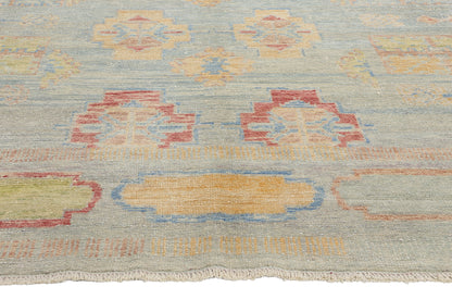 9 x 12 Modern Turkish Oushak Rug 53966