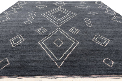 10 x 14 Celestial Nightfall Modern Moroccan Rug 31283