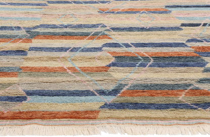 9 x 12 Desert Spectrum Modern Moroccan Rug 31252