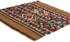 3 x 3 Antique-Worn Caucasian Shirvan Kilim Rug 78998