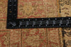4 x 6 Antique-Worn Persian Mahi Tabriz Rug 78987