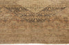 4 x 6 Antique-Worn Persian Mahi Tabriz Rug 78987