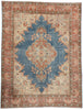 5 x 7 Antique Persian Tabriz Rug 60876