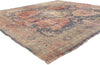 9 x 10 Antique Turkish Oushak Rug 78744