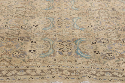 8 x 10 Antique Persian Tabriz Rug 61386