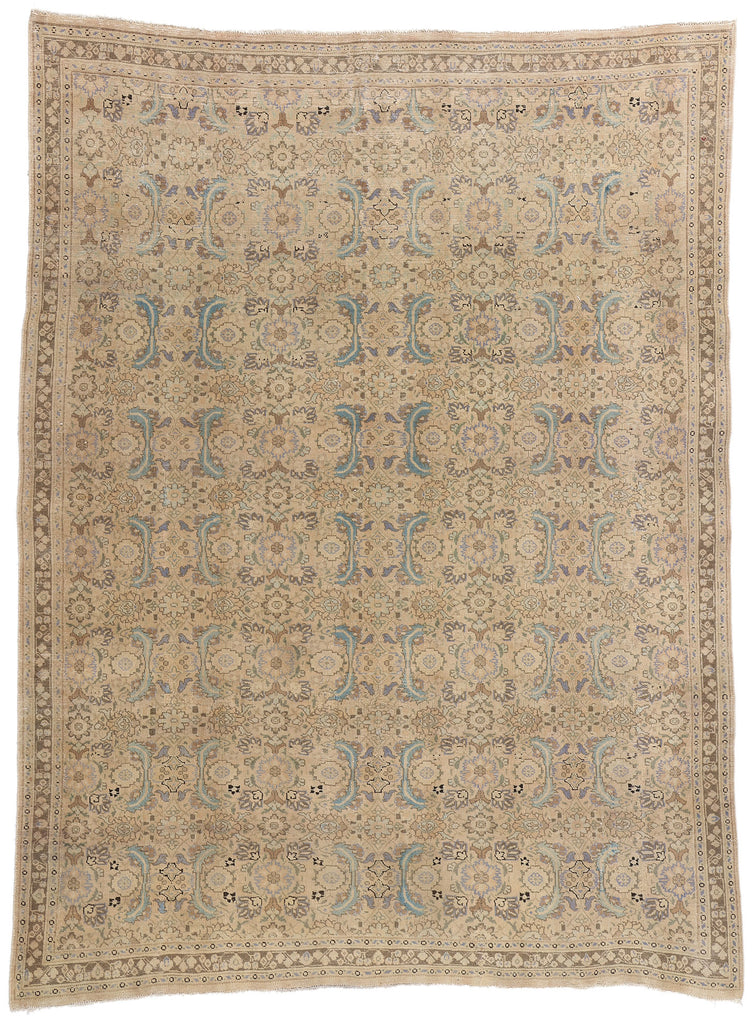 8 x 10 Antique Persian Tabriz Rug 61386