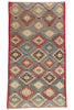 4 x 8 Vintage Turkish Sivas Rug 51996
