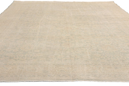 8 x 11 - Beige Vintage Turkish Sivas Rug - 53162