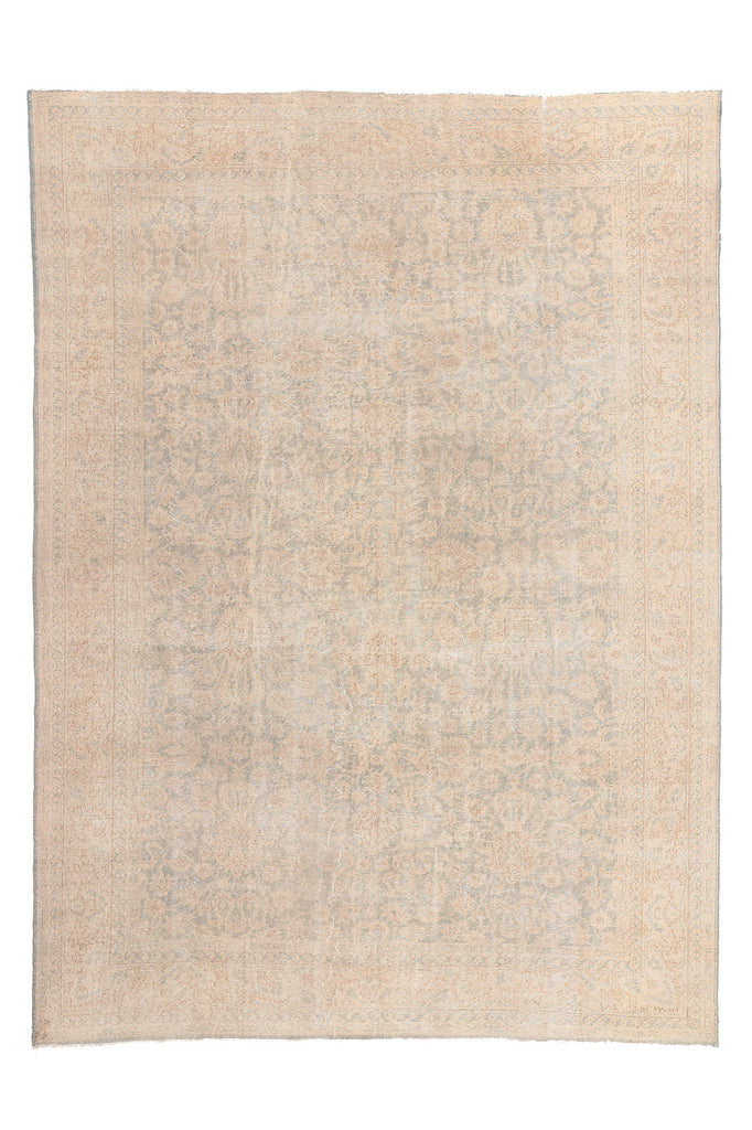 8 x 11 - Beige Vintage Turkish Sivas Rug - 53162