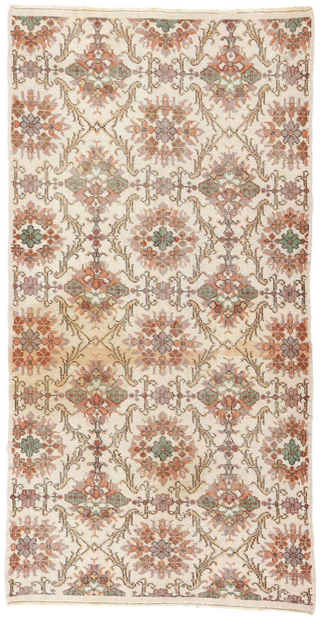 4 x 7 Vintage Turkish Sivas Rug 51944