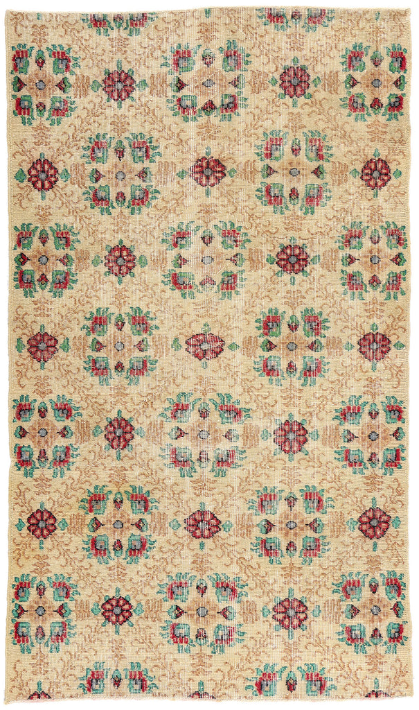 4 x 7 Vintage Turkish Sivas Rug 51950