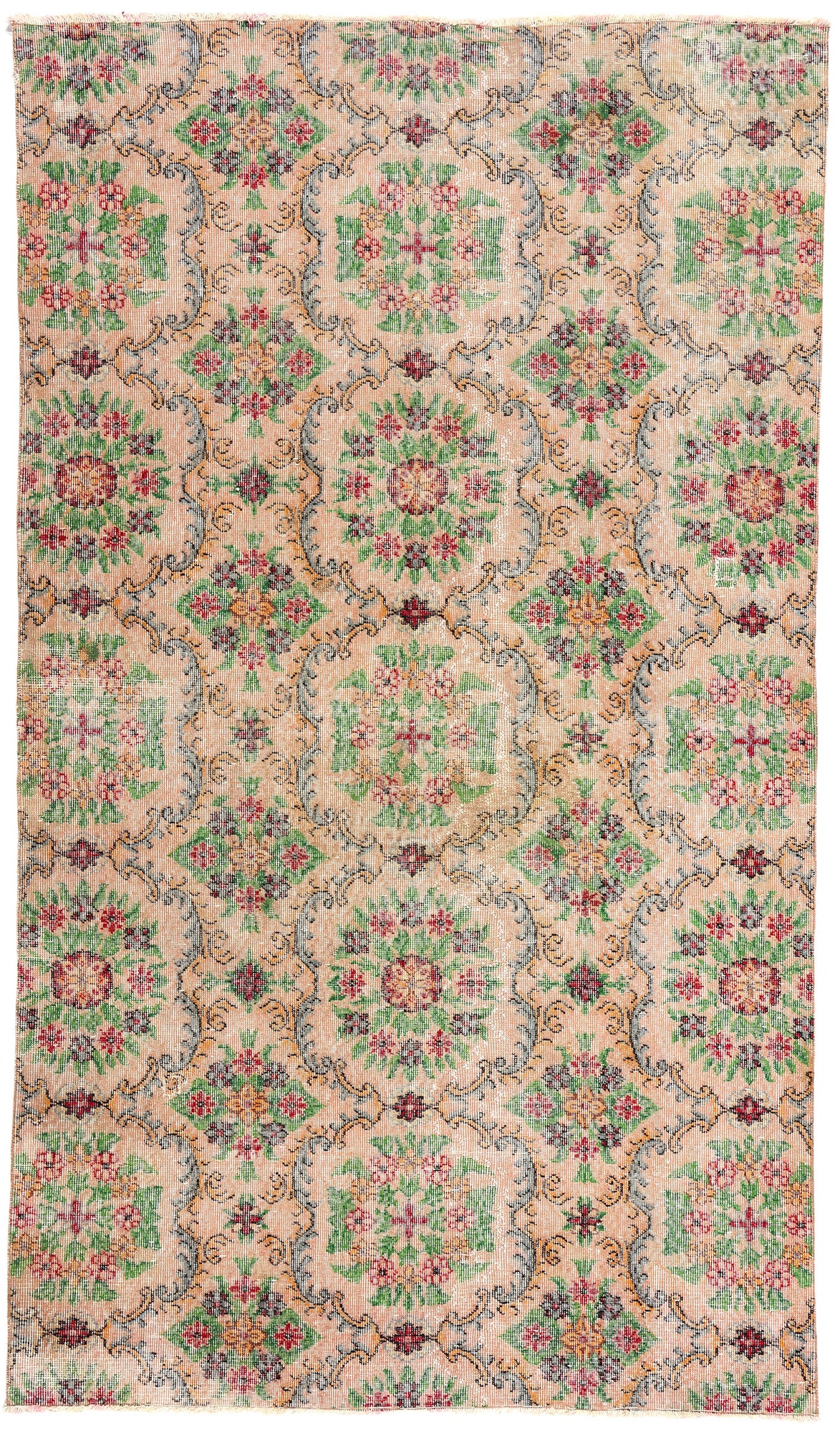 5 x 7 Vintage Turkish Sivas Rug 52002