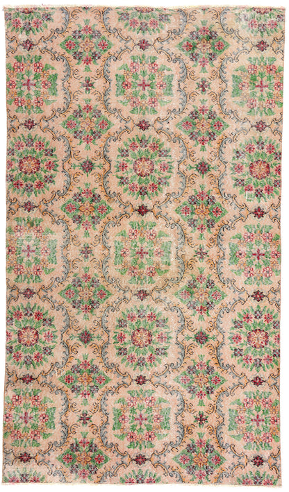 5 x 7 Vintage Turkish Sivas Rug 52002