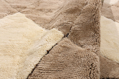 11 x 13 - Earth-Tone Beni Mrirt Moroccan Rug - 21161