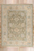 11 x 14 Earth-Tone Modern Turkish Oushak Rug 54033