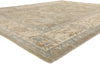 11 x 14 Earth-Tone Modern Turkish Oushak Rug 54034