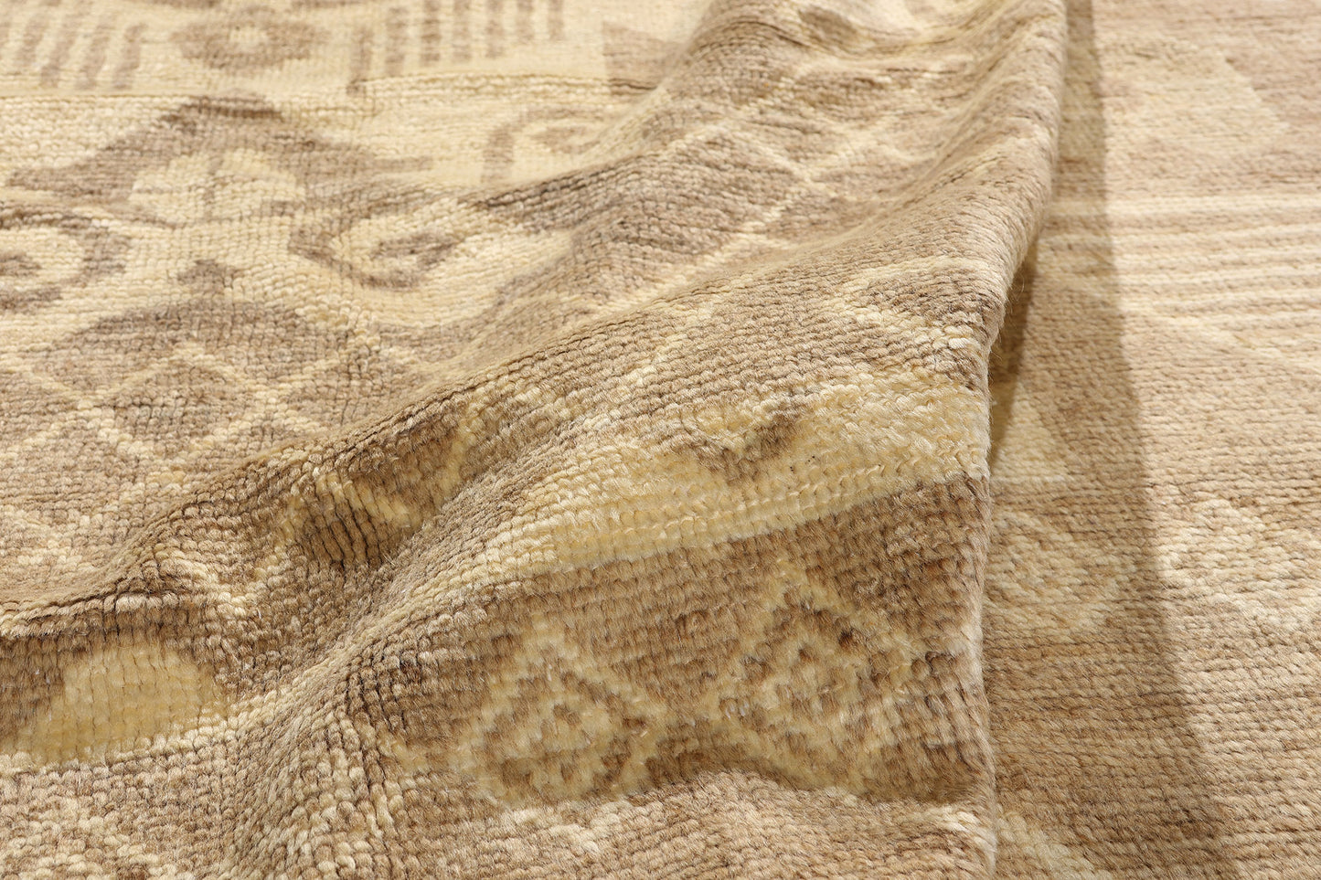 8 x 10 Modern Earth-Tone Turkish Kars Rug 54002