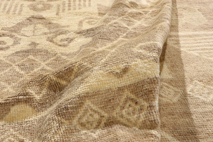 8 x 10 Modern Earth-Tone Turkish Kars Rug 54002