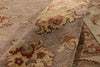 9 x 11 Earth-Tone Modern Indian Oushak Rug 77348