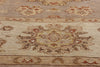 9 x 11 Earth-Tone Modern Indian Oushak Rug 77348