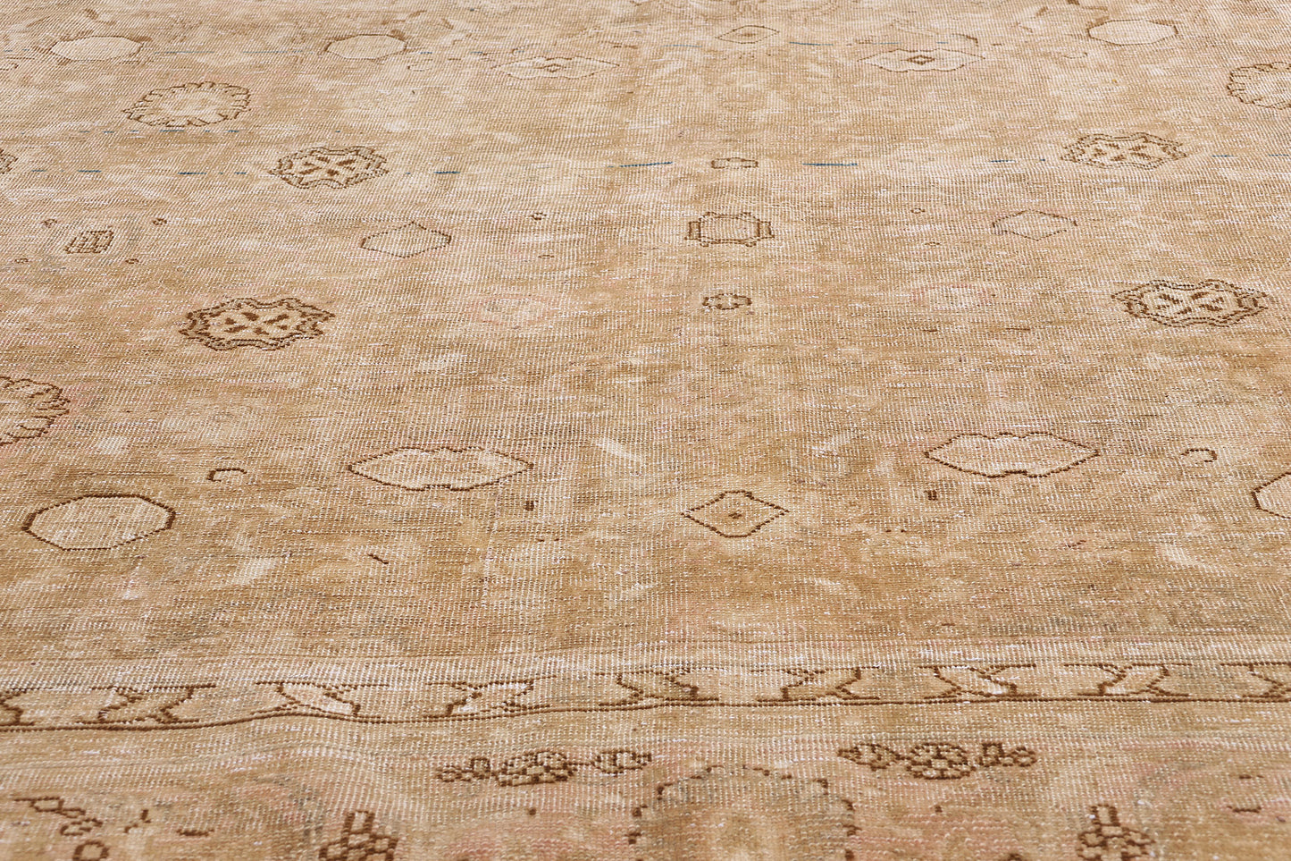 10 x 13 Vintage Persian Tabriz Rug 61341