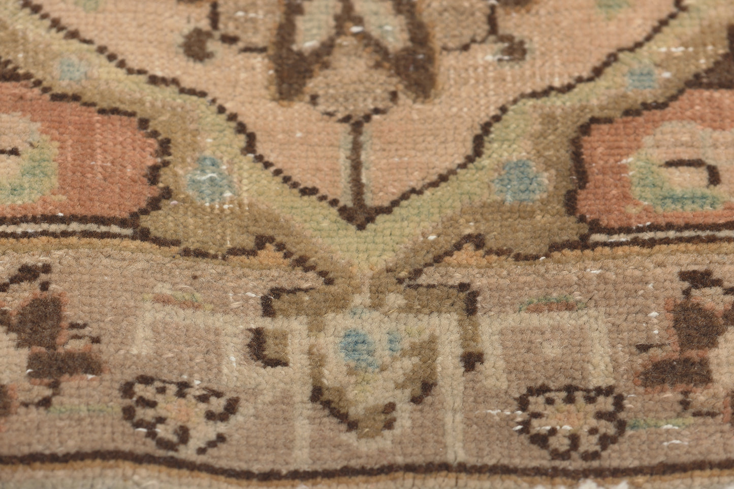 8 x 11 Antique Persian Vase Tabriz Rug 61358