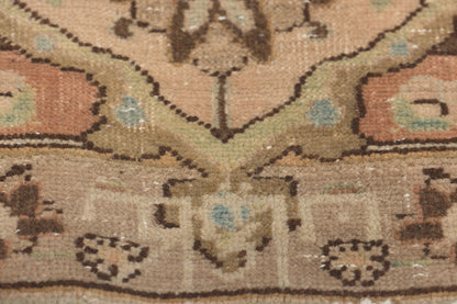 8 x 11 Antique Persian Vase Tabriz Rug 61358
