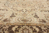 8 x 11 Antique Persian Vase Tabriz Rug 61358