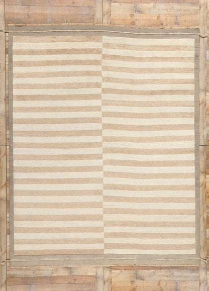8 x 10 Desert Lines Organic Modern Moroccan Rug 31194