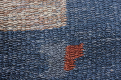 5 x 8 Erik Lundberg Vintage Swedish Rollakan Rug 79061