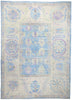 15 x 21 Modern Blue Turkish Oushak Rug 53965