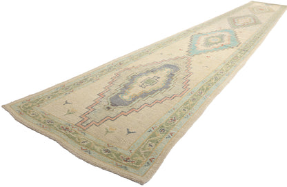 3 x 23 Extra-Long Turkish Oushak Rug 53959