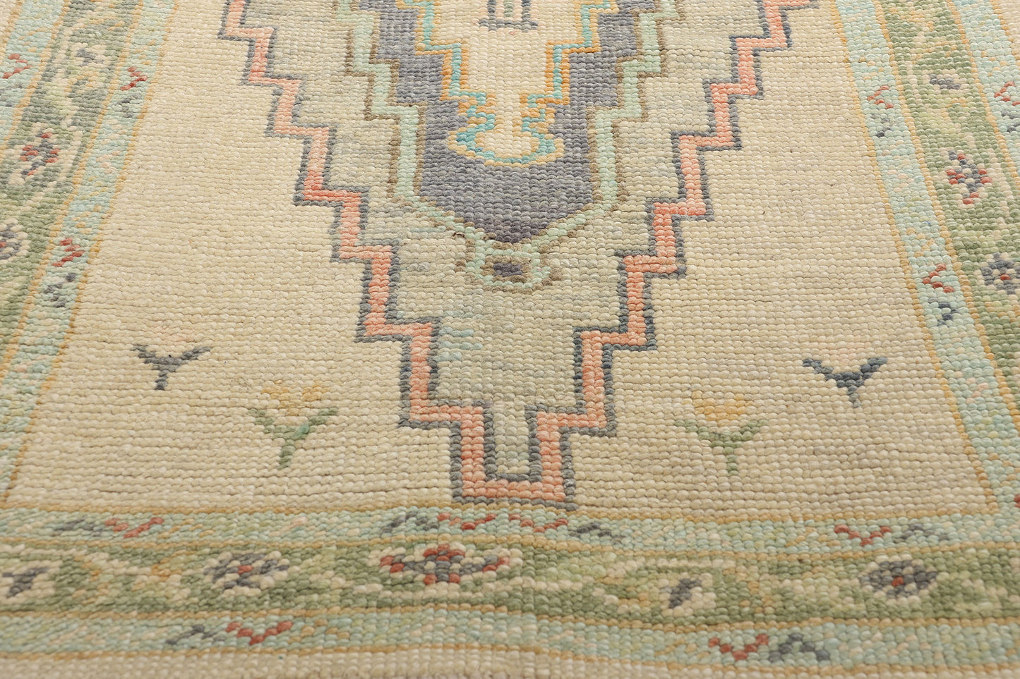 3 x 23 Extra-Long Turkish Oushak Rug 53959