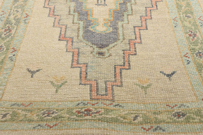3 x 23 Extra-Long Turkish Oushak Rug 53959