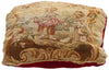 1 x 1 Antique French Aubusson Tapestry Cushion 79198