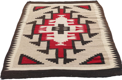 3 x 5 Antique Ganado Navajo Rug 79136