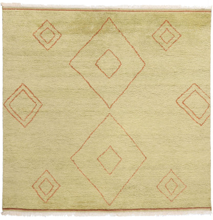8 x 8 Golden Mesa Modern Moroccan Rug 31230
