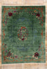 8 x 11 Antique Chinese Green Art Deco Rug 79118