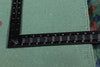 9 x 11 Vintage Green Chinese Art Deco Rug 79112