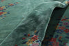 9 x 11 Vintage Green Chinese Art Deco Rug 79112