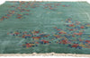 9 x 11 Vintage Green Chinese Art Deco Rug 79112