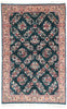 4 x 6 Vintage Pakistani Aubusson Garden Trellis Rug 79120