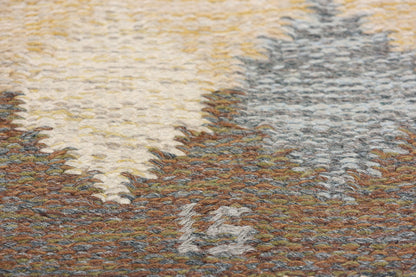 4 x 7 Ingegerd Silow Vintage Swedish Rollakan Rug 79059