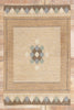 4 x 7 Ingegerd Silow Vintage Swedish Rollakan Rug 79059