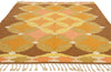 5 x 8 Ingegerd Silow Vintage Swedish Rollakan Rug 79043