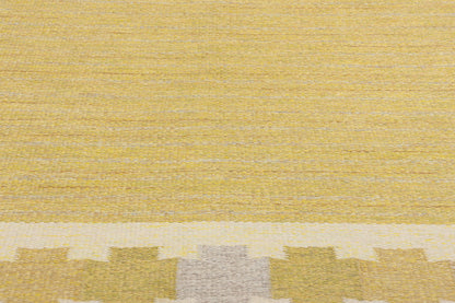 5 x 8 Ingegerd Silow Vintage Swedish Rollakan Rug 79037