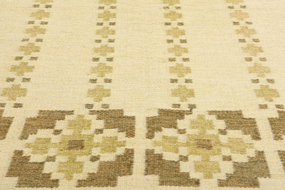 4 x 7 Kerstin Persson Vintage Swedish Rollakan Rug 79049