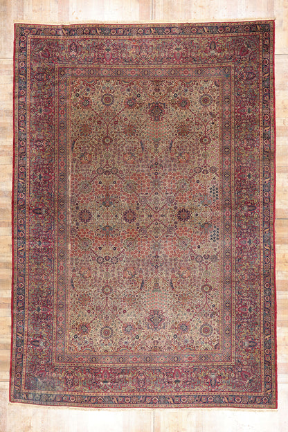 13 x 19 Antique Turkish Sivas Rug 79161